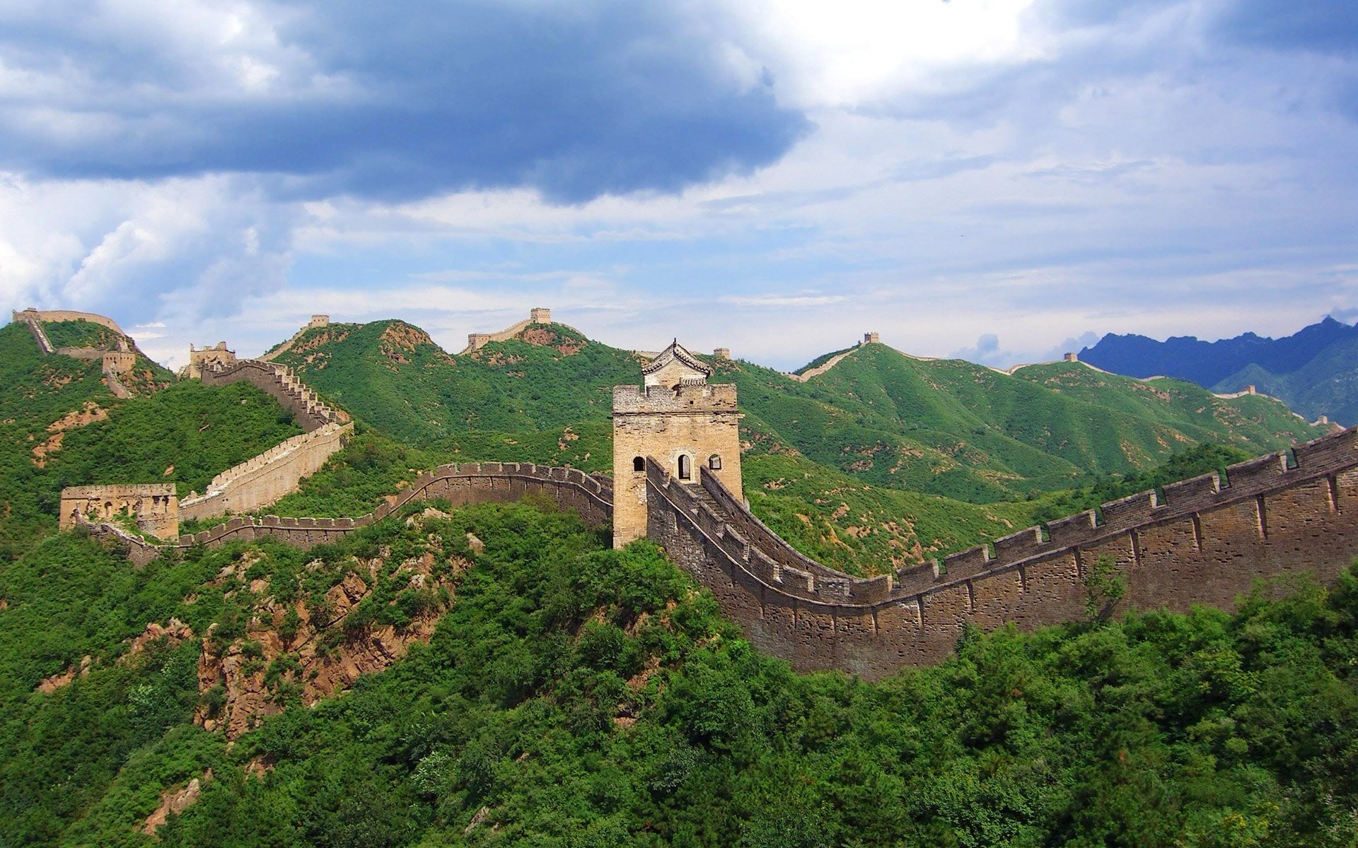 Great Wall Of China World S Wonder Widescreen Wallpaper Wide