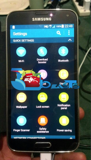 How to Turn on Screen Mirroring on Samsung Galaxy S5 and Connect With