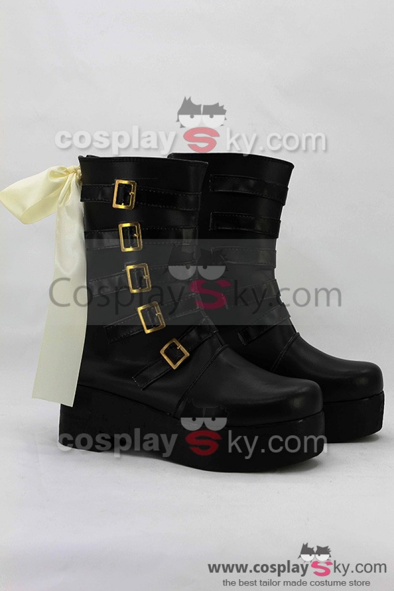Rwby Yellow Trailer Yang Xiao Long Cosplay Boots Shoes Custom Made In