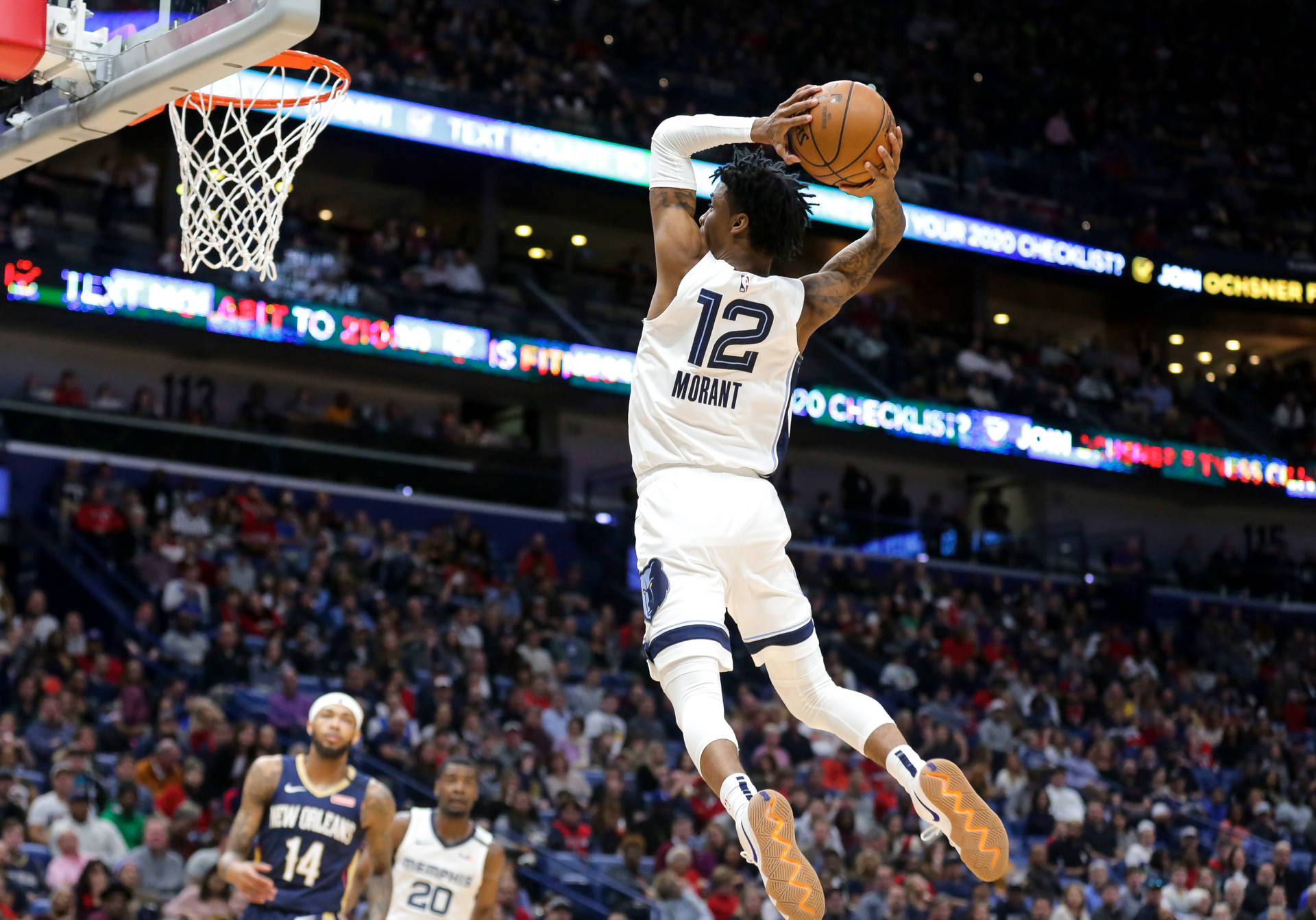 Ja Morant Dunk Wallpaper