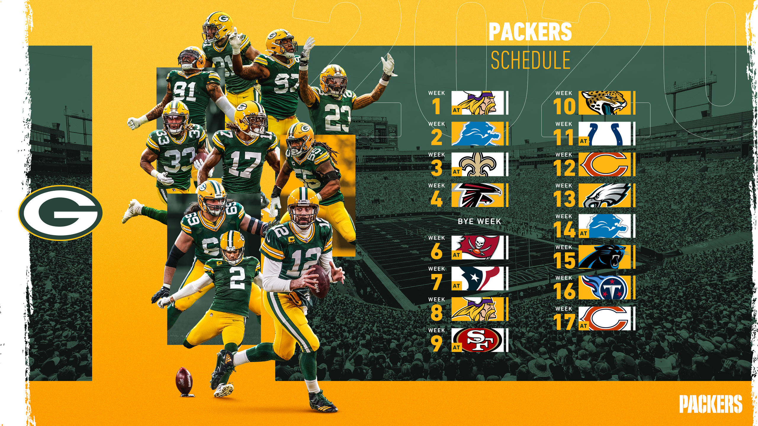 Packers Desktop Wallpapers | Green Bay Packers – packers.com