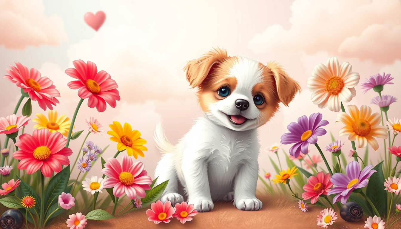 Cute Puppy Wallpaper