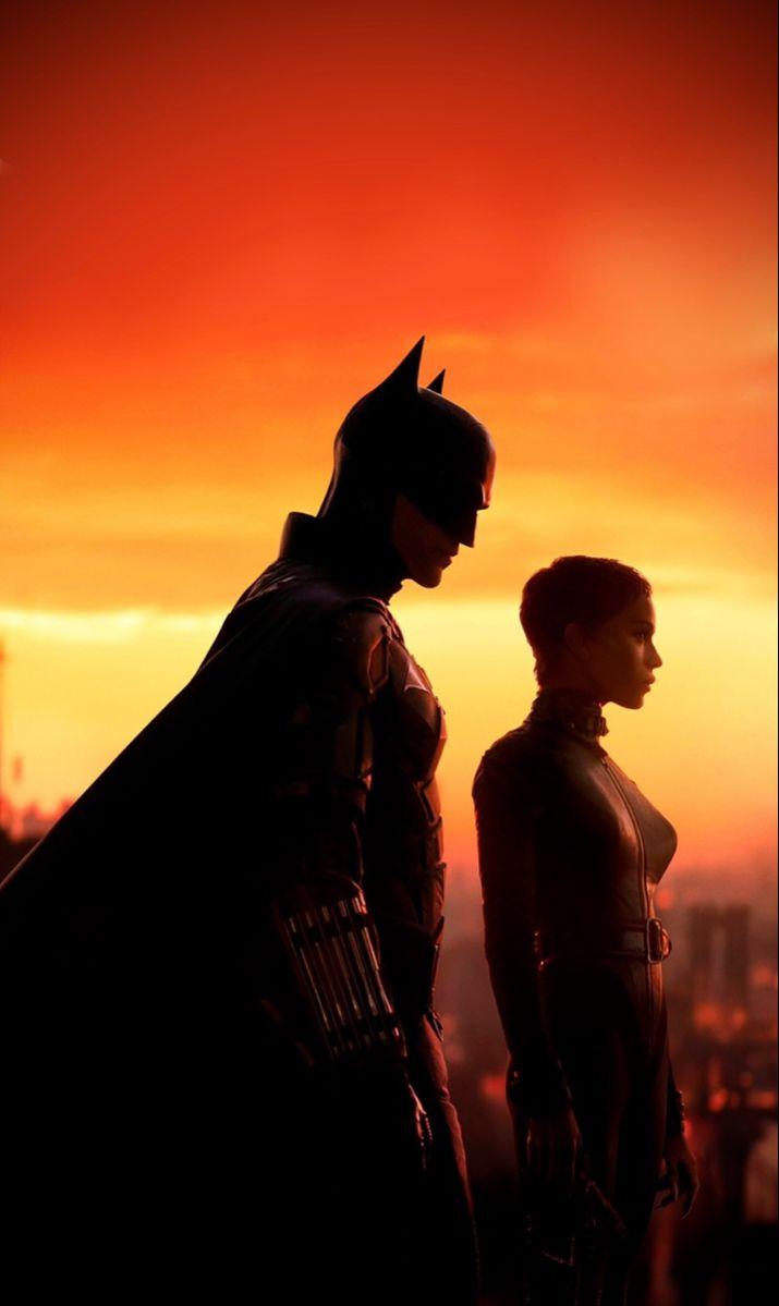 The Batman Pictures Poster And Catwoman