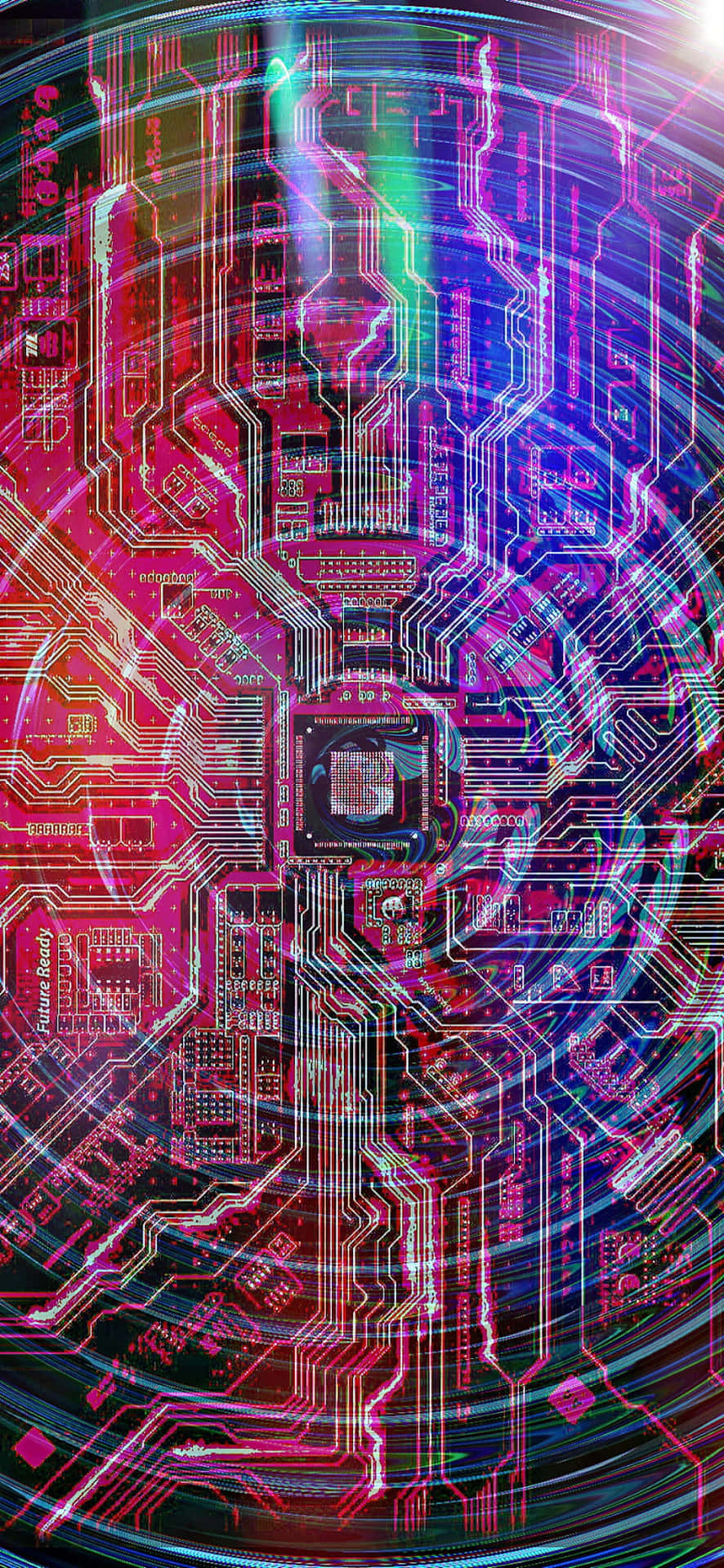 Information Technology Background Wallpaper