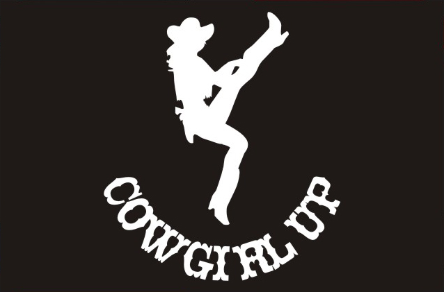 Cowgirl Up Wallpaper