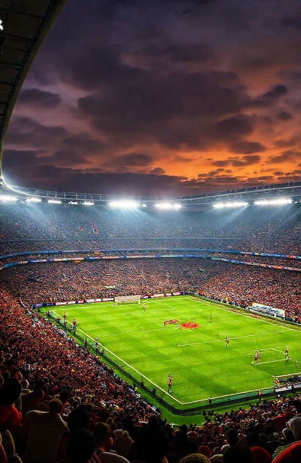 HD Soccer Stadium Wallpaper