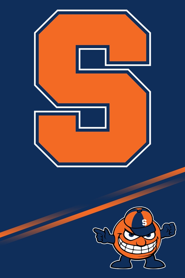 Syracuse Orange Sports iPhone Wallpaper Retina