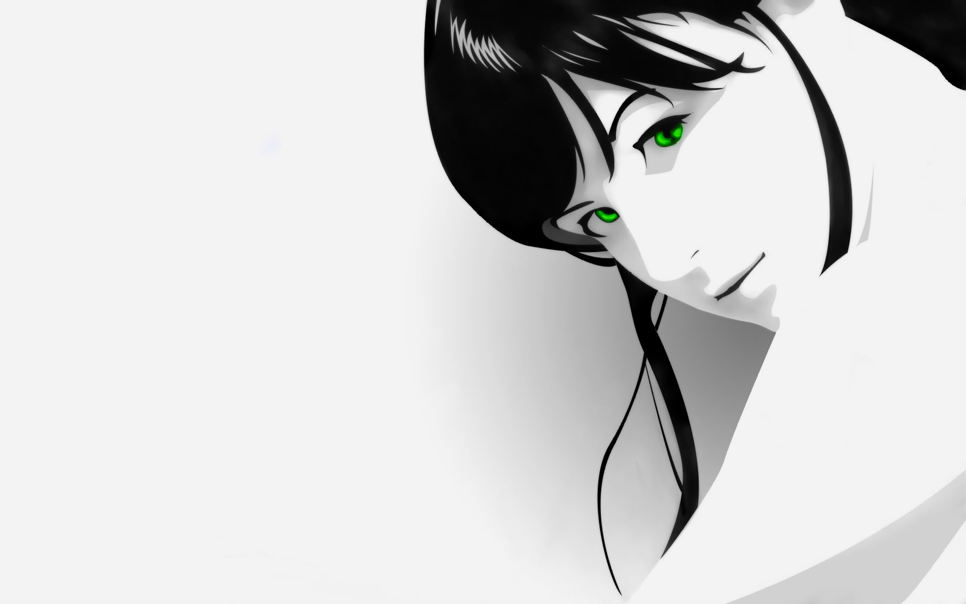 Beautiful Green Eyes Desktop Wallpaper