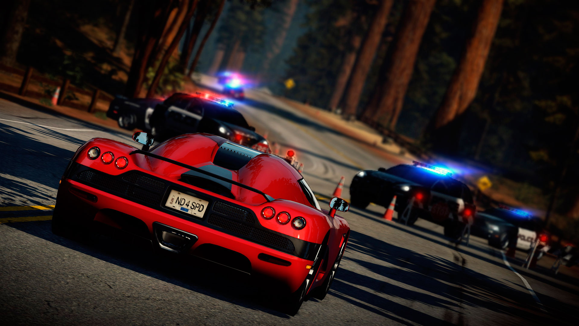 Pursuit Wallpaper Hot Speed Features Image