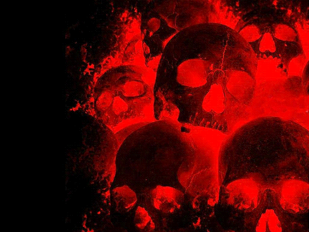 Wallpaper Evil Skull HD Background Desktop