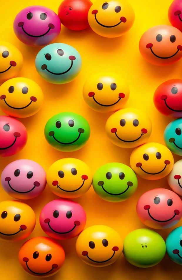 Smiley Ball Wallpaper