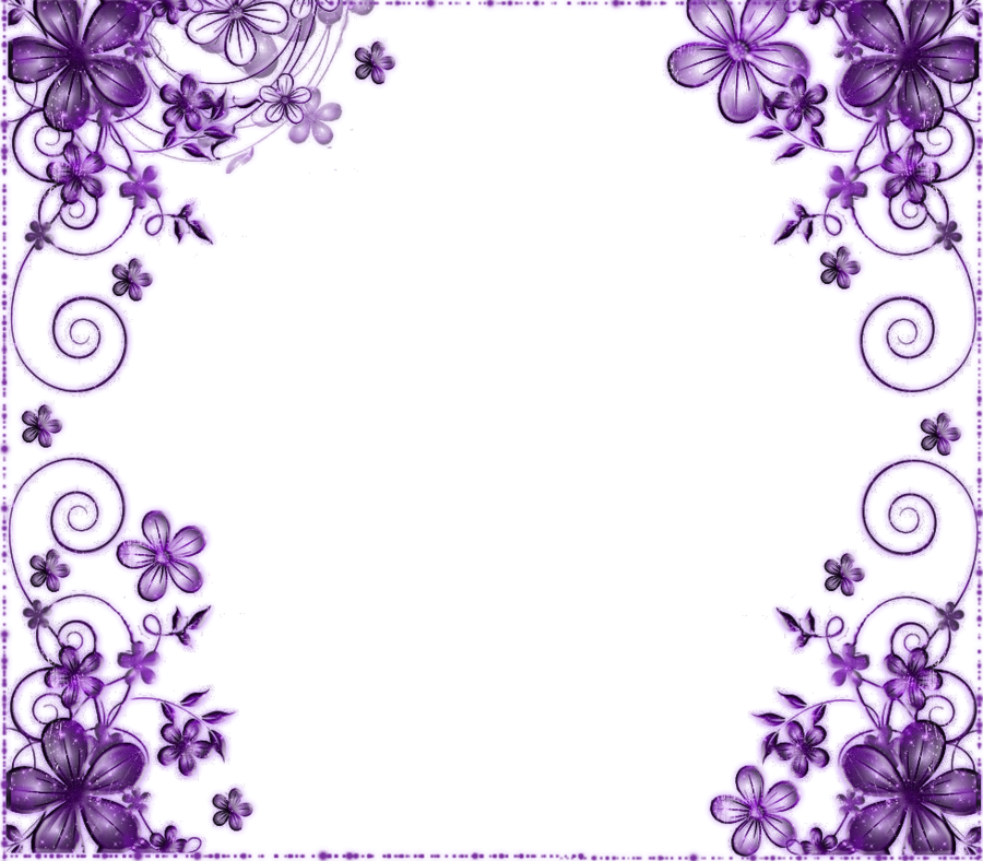 Purple Flower Wallpaper Border Weddingdressin