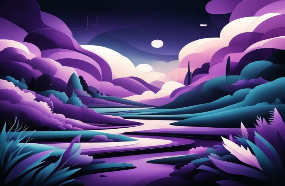 Purple Windows Wallpaper