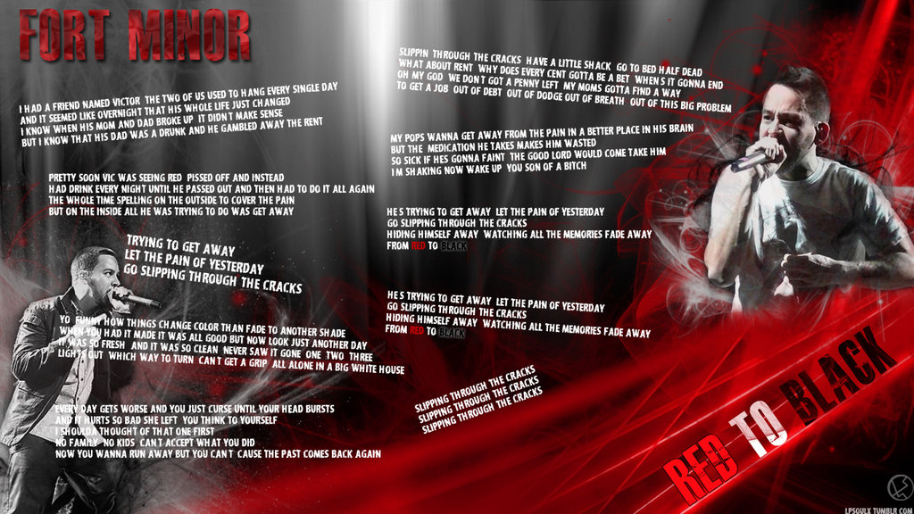 Fort Minor Red To Black By Lpsoulx