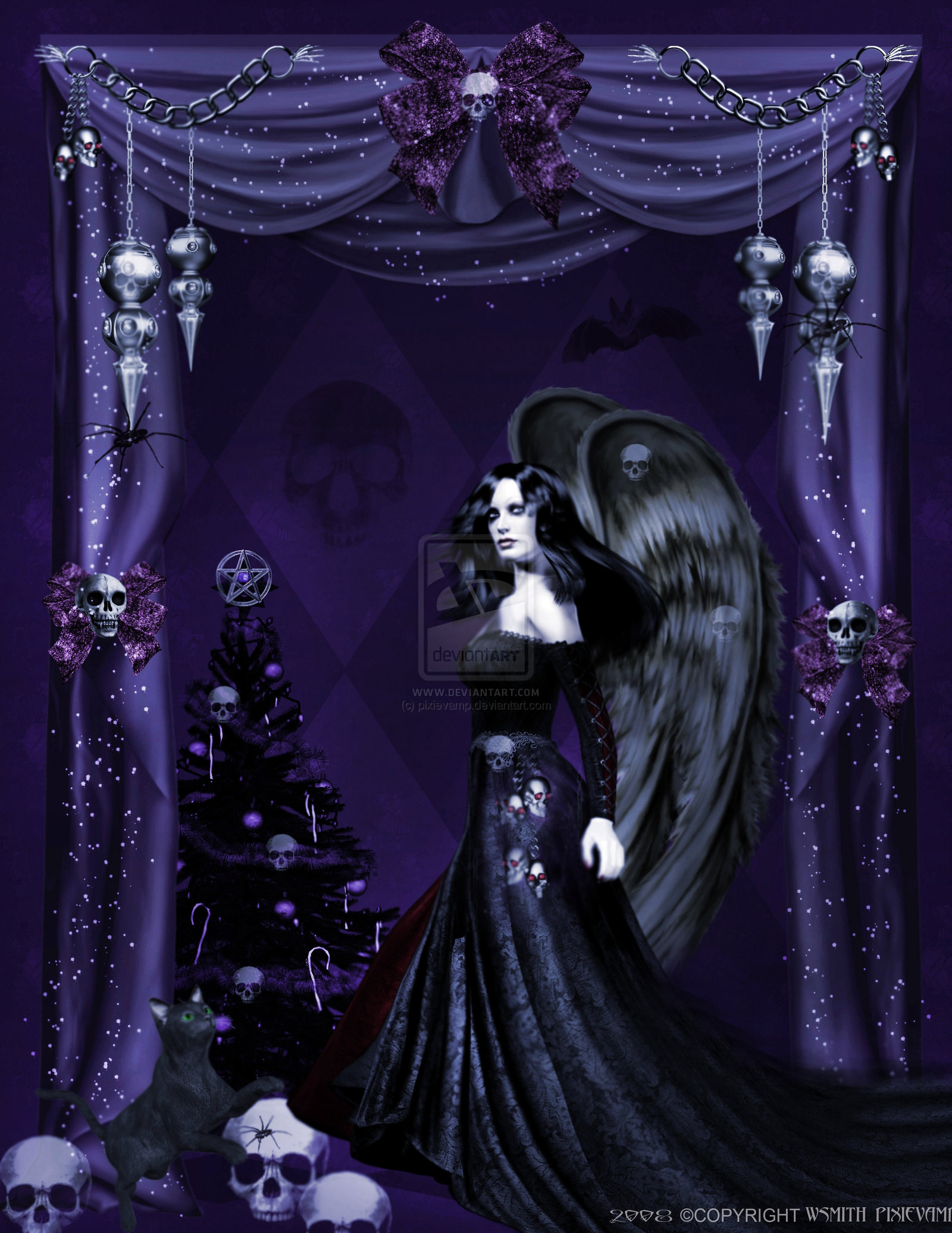 Gothic Angels Celebration by pixievamp