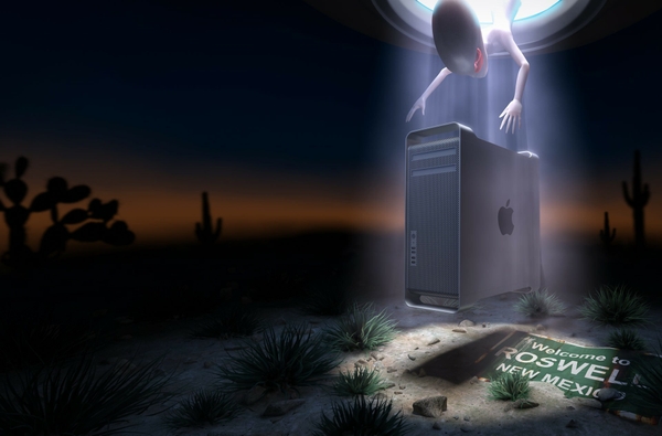 Ufo New Mexico Alien Apple Wallpaper Desktop