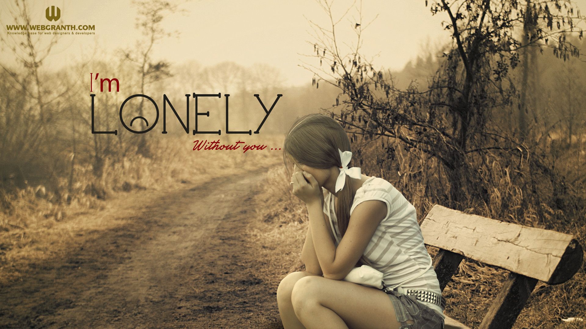 Lonely Wallpaper HD Background Image