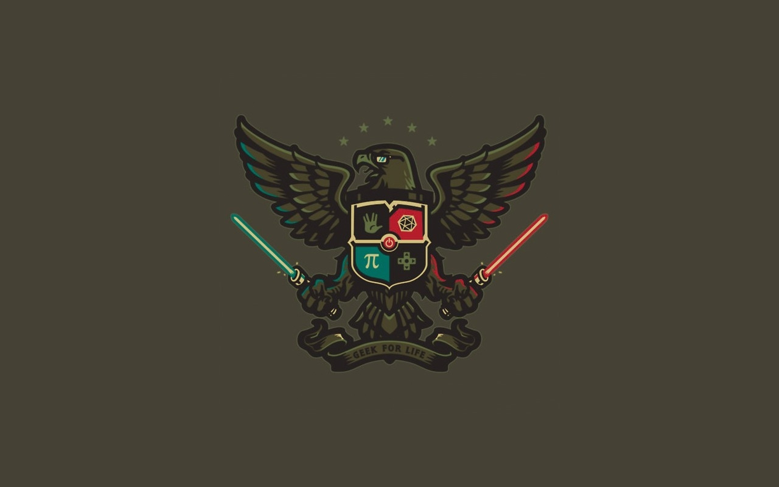 Minimalist Geek Wallpaper