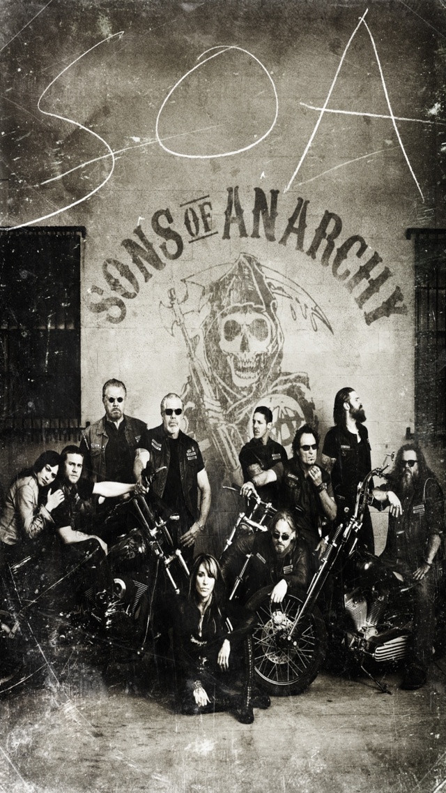 Sons Of Anarchy iPhone 4s Wallpaper