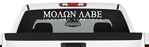And Take Them Decal Sticker 2nd Amendment Gun Rights Car Graphic