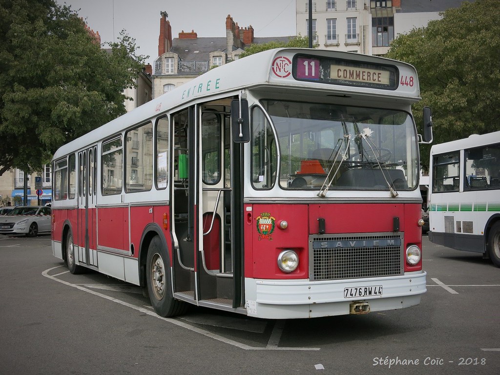 Saviem Sc10 Nantes Autobus De N Cnt