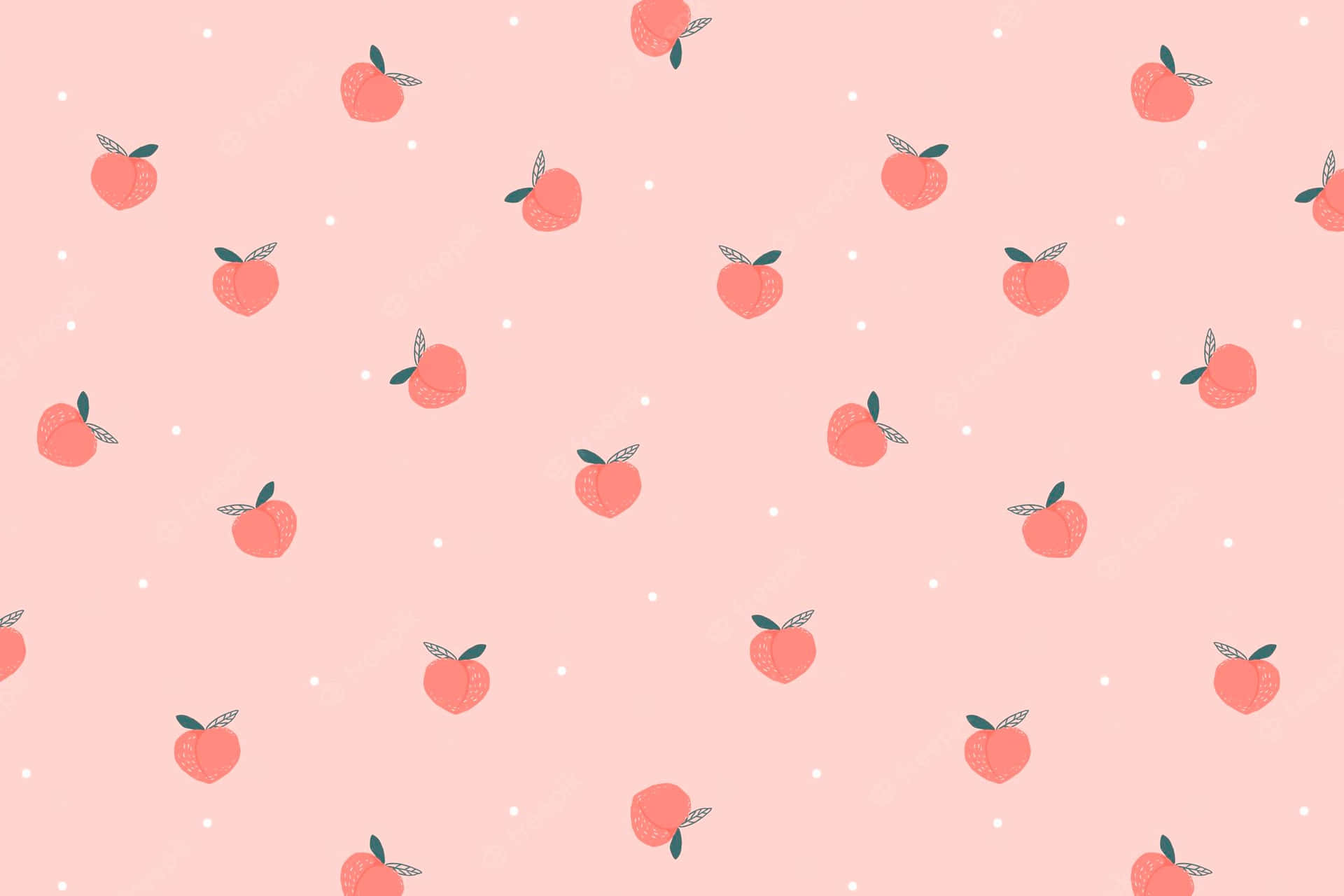 Cute Peach Wallpaper