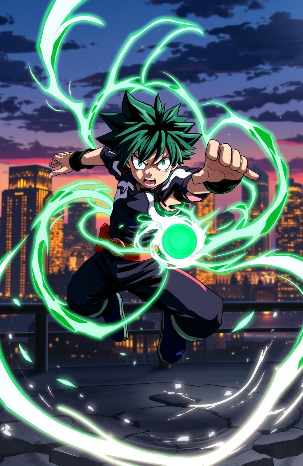 Cool Deku Anime Wallpaper