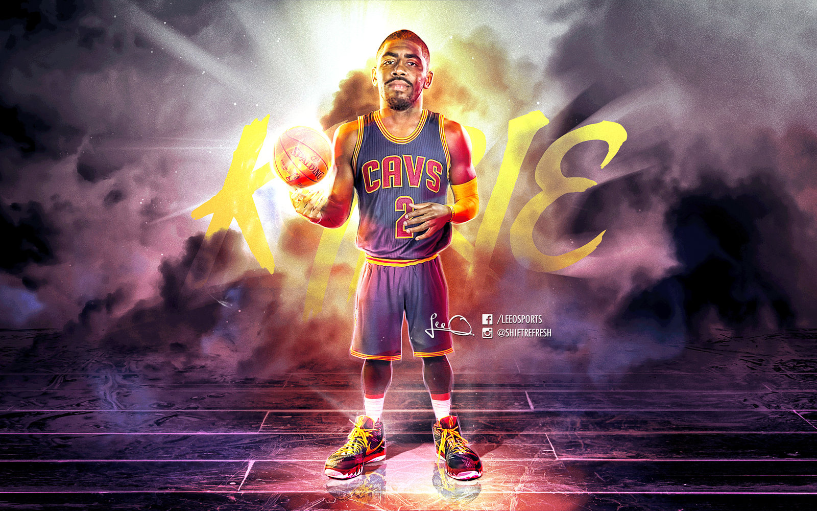 Kyrie Irving NBA Wallpaper by skythlee on