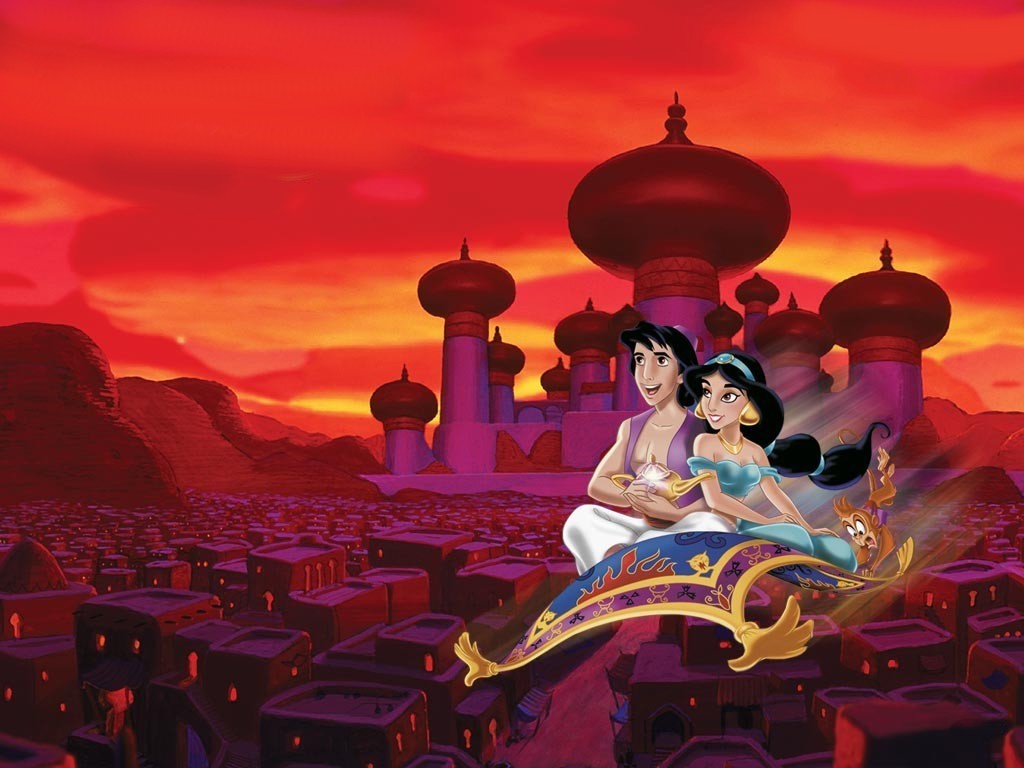 Aladdin And Jasmine Disney Wallpaper