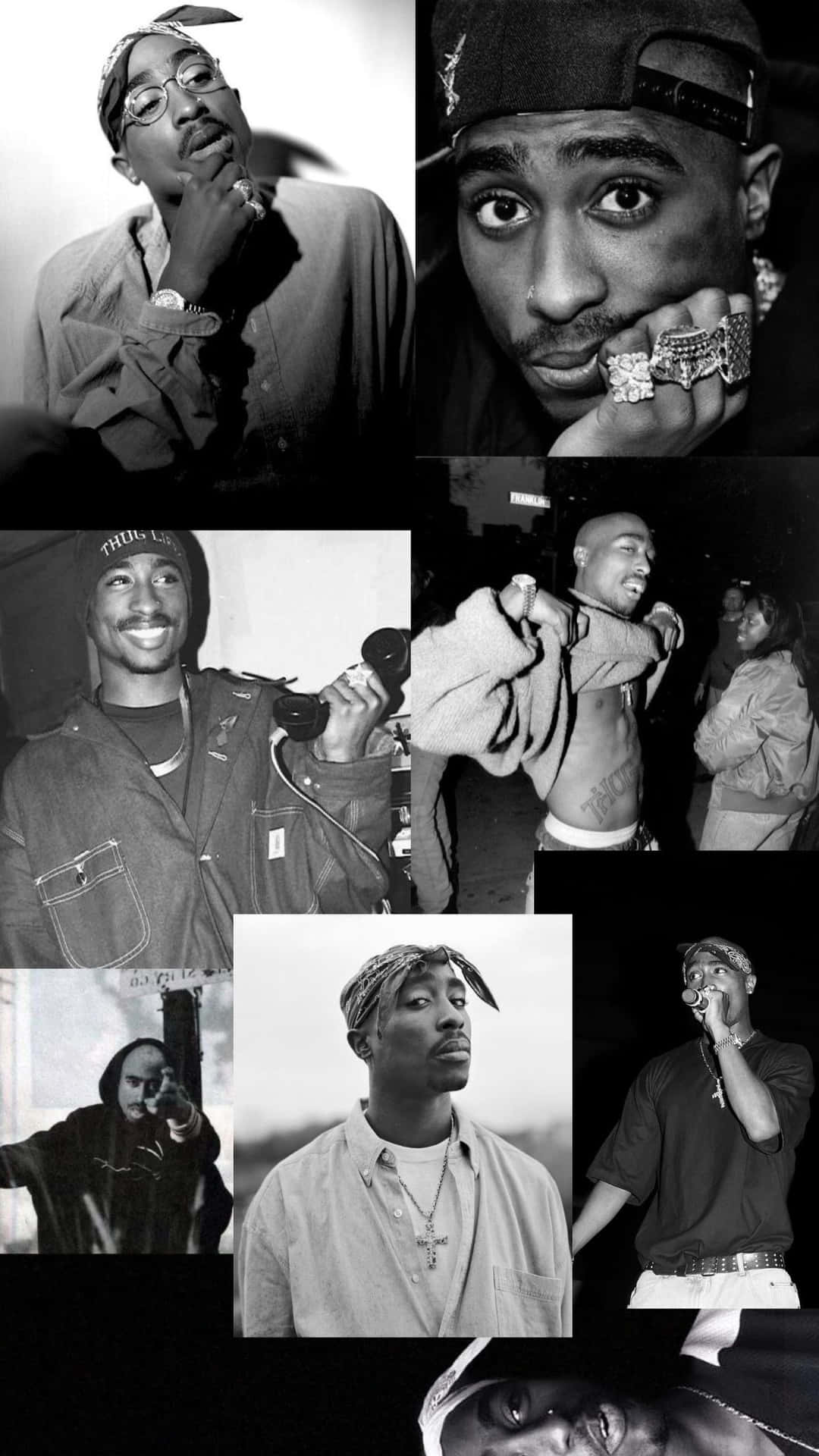 Tupac Shakur iPhone Wallpaper