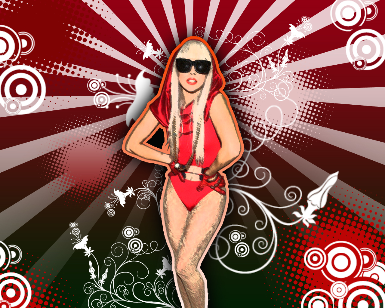 Lady Gaga Wallpaper Colorful