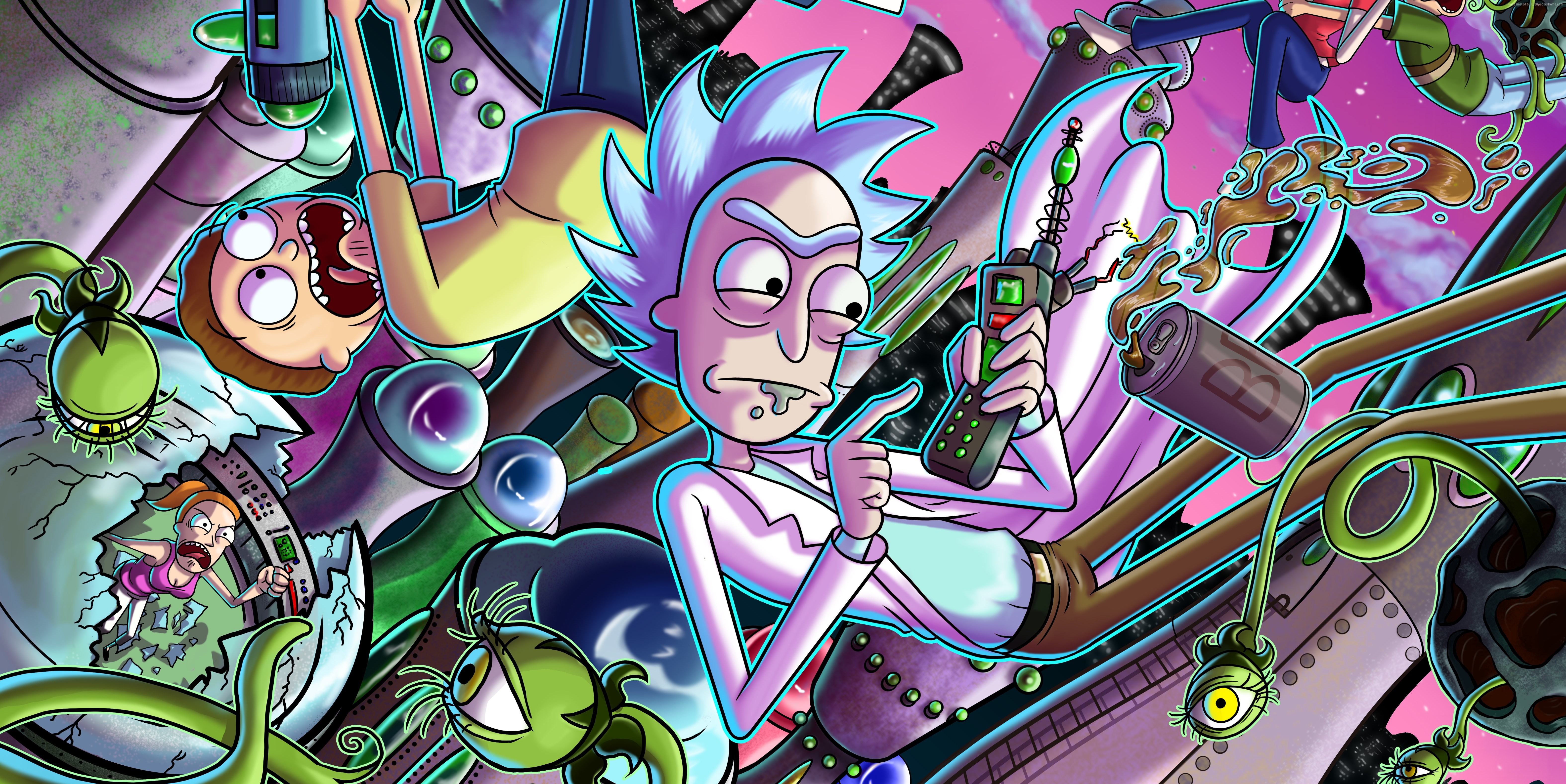 Featured image of post Rick N Morty Wallpaper : A collection of the top 58 rick and morty wallpapers and backgrounds available for download for free.