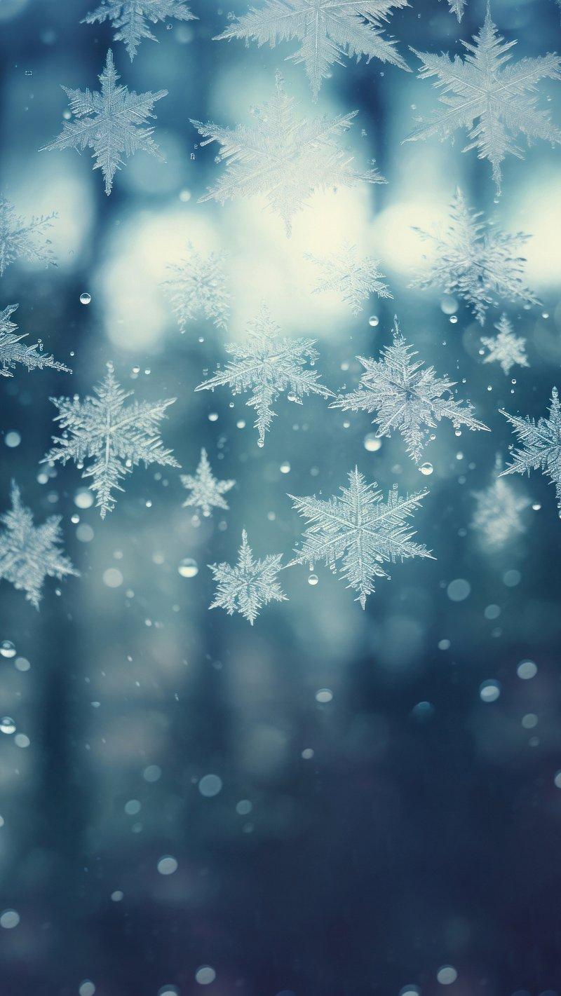 Aesthetic Photo Snow Landscapes Snowflakes Premium Rawpixel