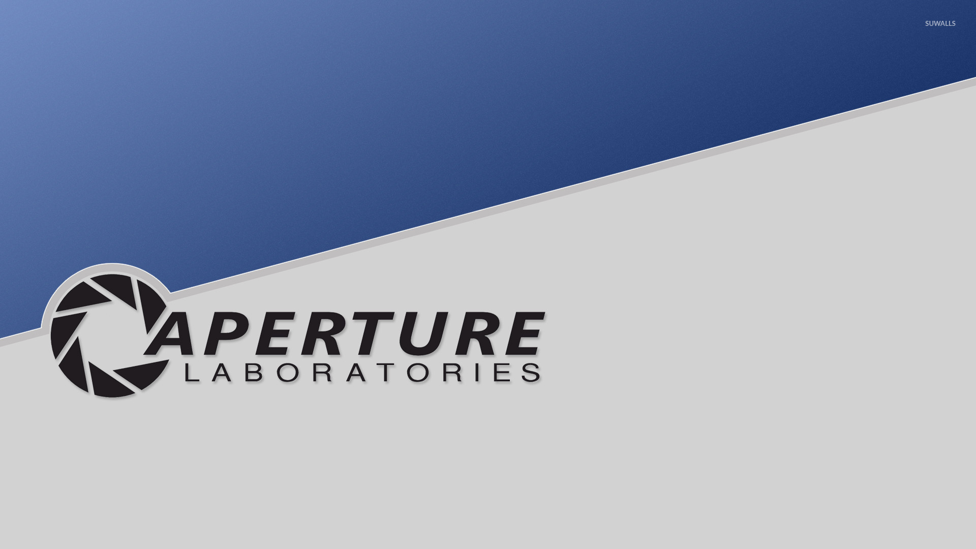 Aperture Laboratories Logo Wallpaper Game