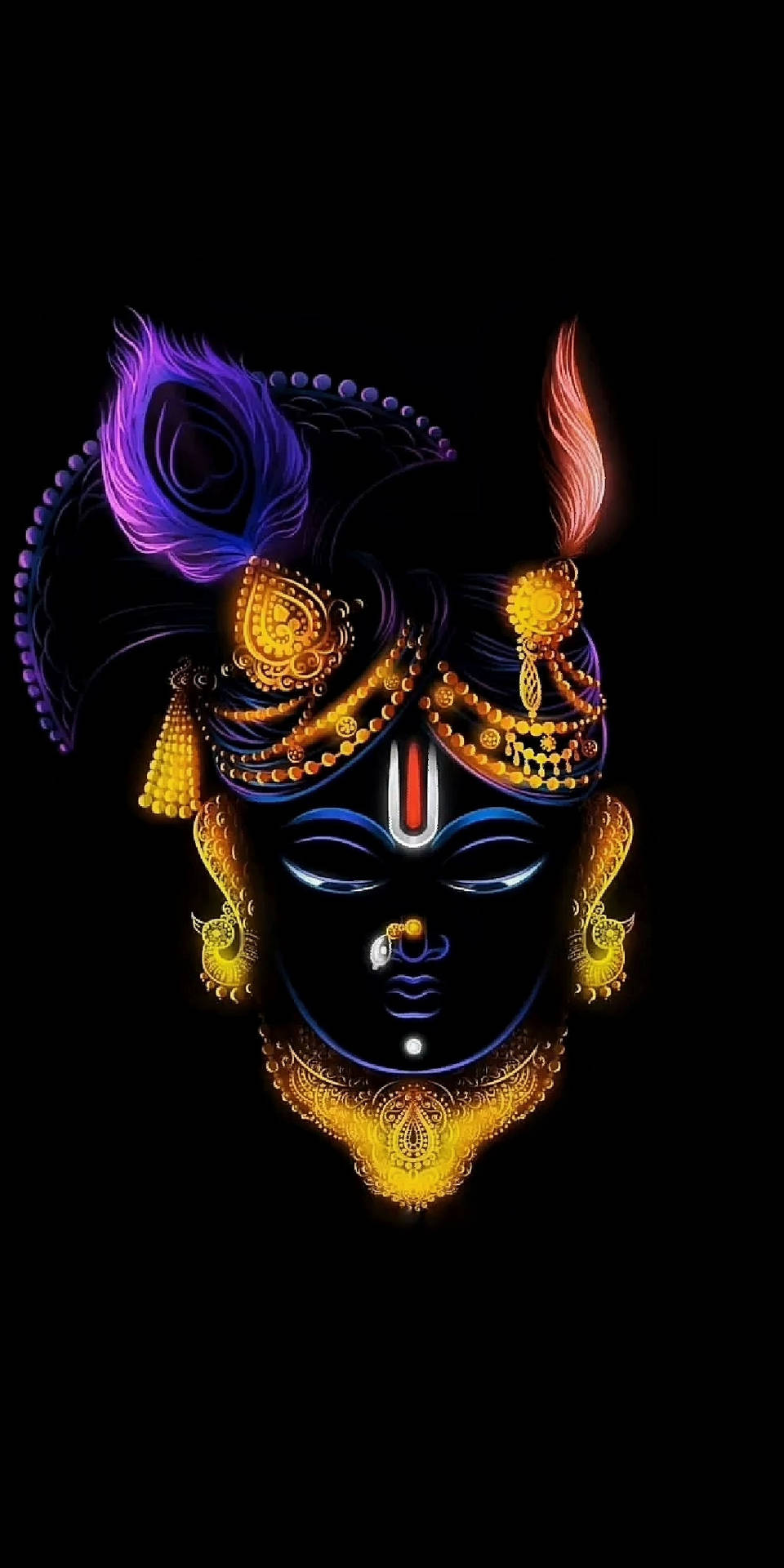 Krishna iPhone Wallpaper