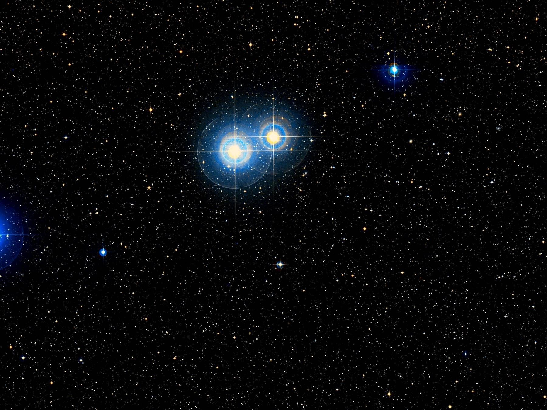 Binary Star HD Wallpaper Image In Collection
