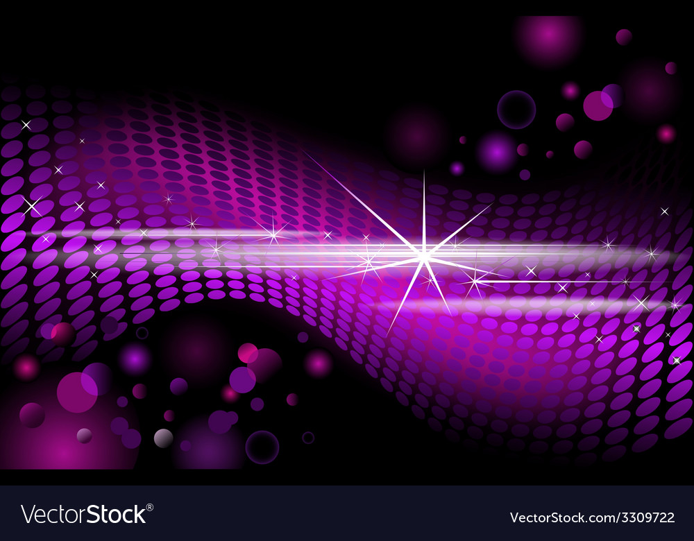 Purple disco background background Royalty Free Vector Image