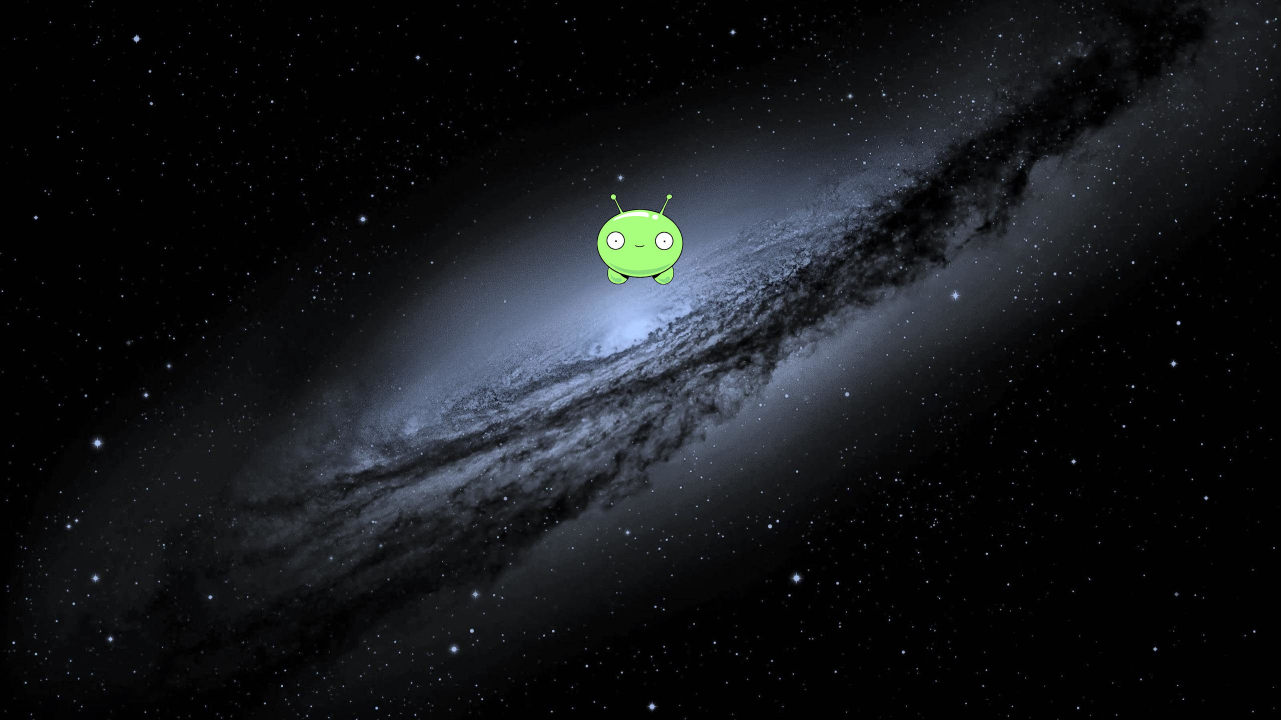 Slapped A Mooncake In Gorgeous Space Wallpaper Galaxy Black