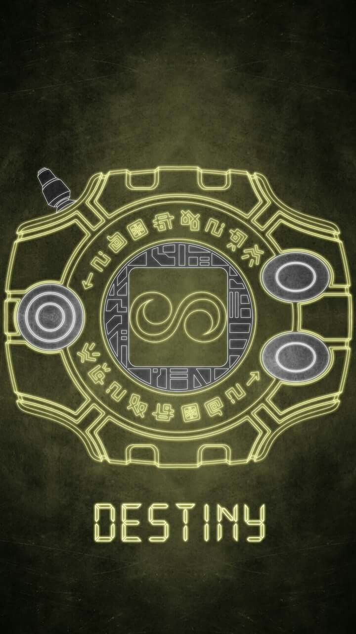 Digivice Crest Of Destiny Digimon Wallpaper Adventure