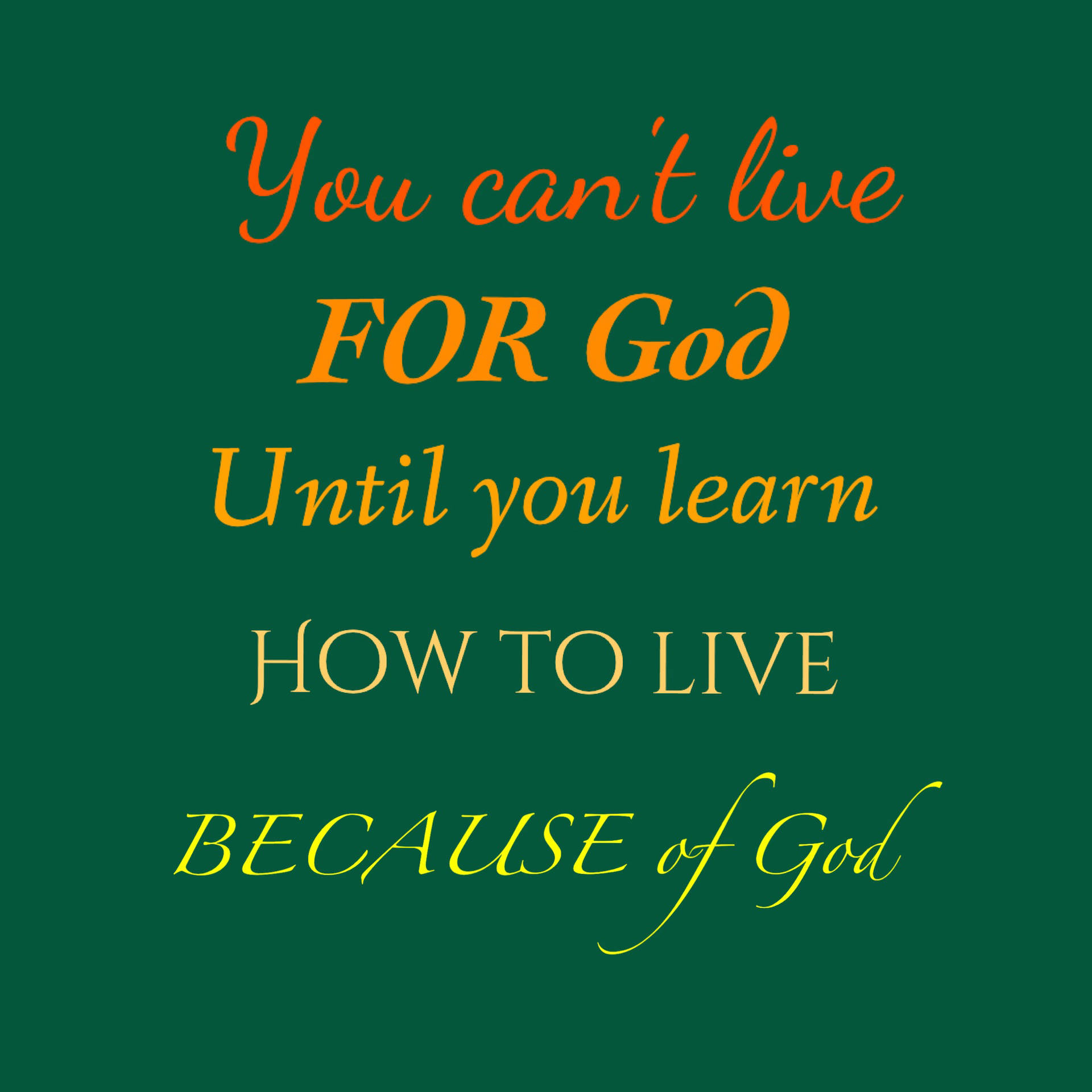 God Quotes Wallpaper