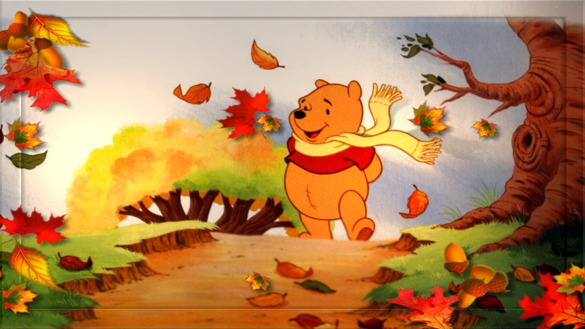 Thanksgiving Wallpaper Winnie The Pooh