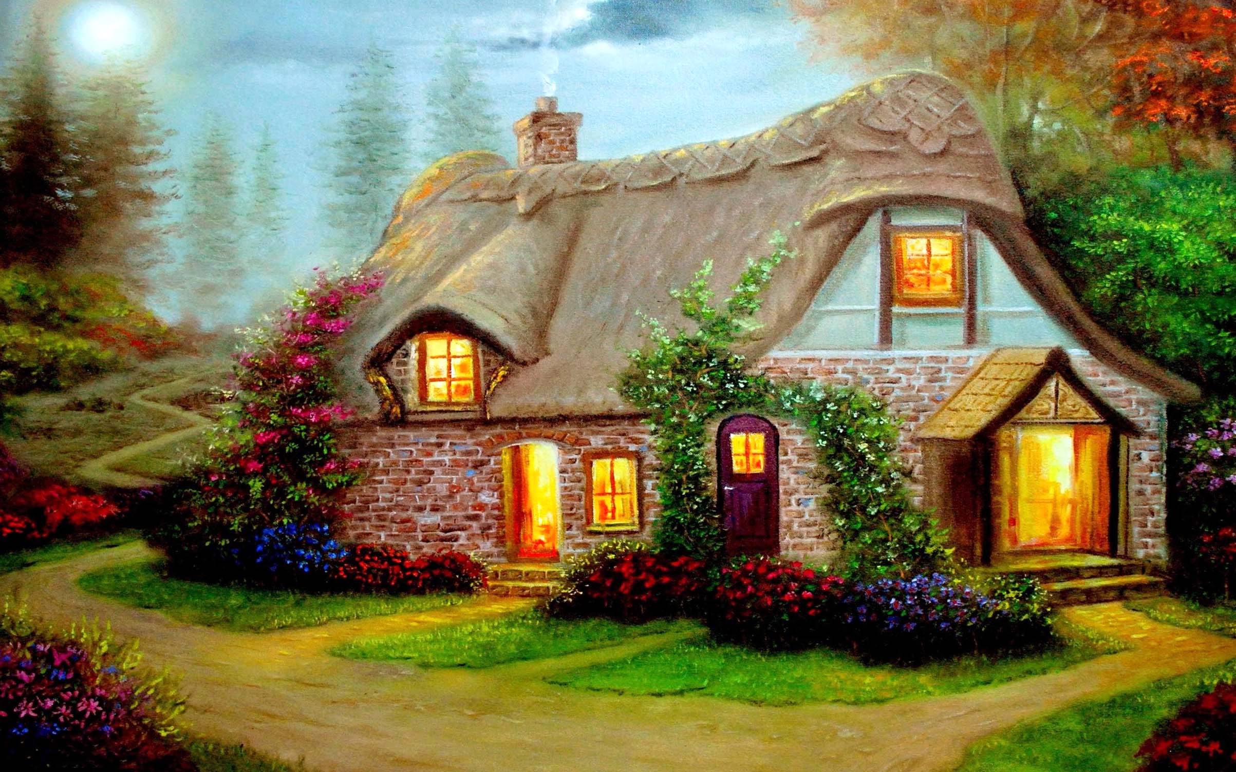Gallery For Beautiful Cottage Wallpaper