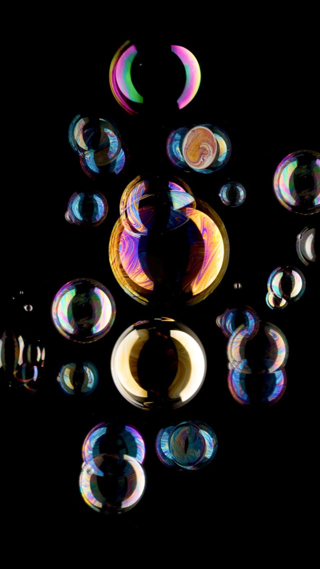 Colorful bubbles iPhone 5 wallpapers Background and Wallpapers