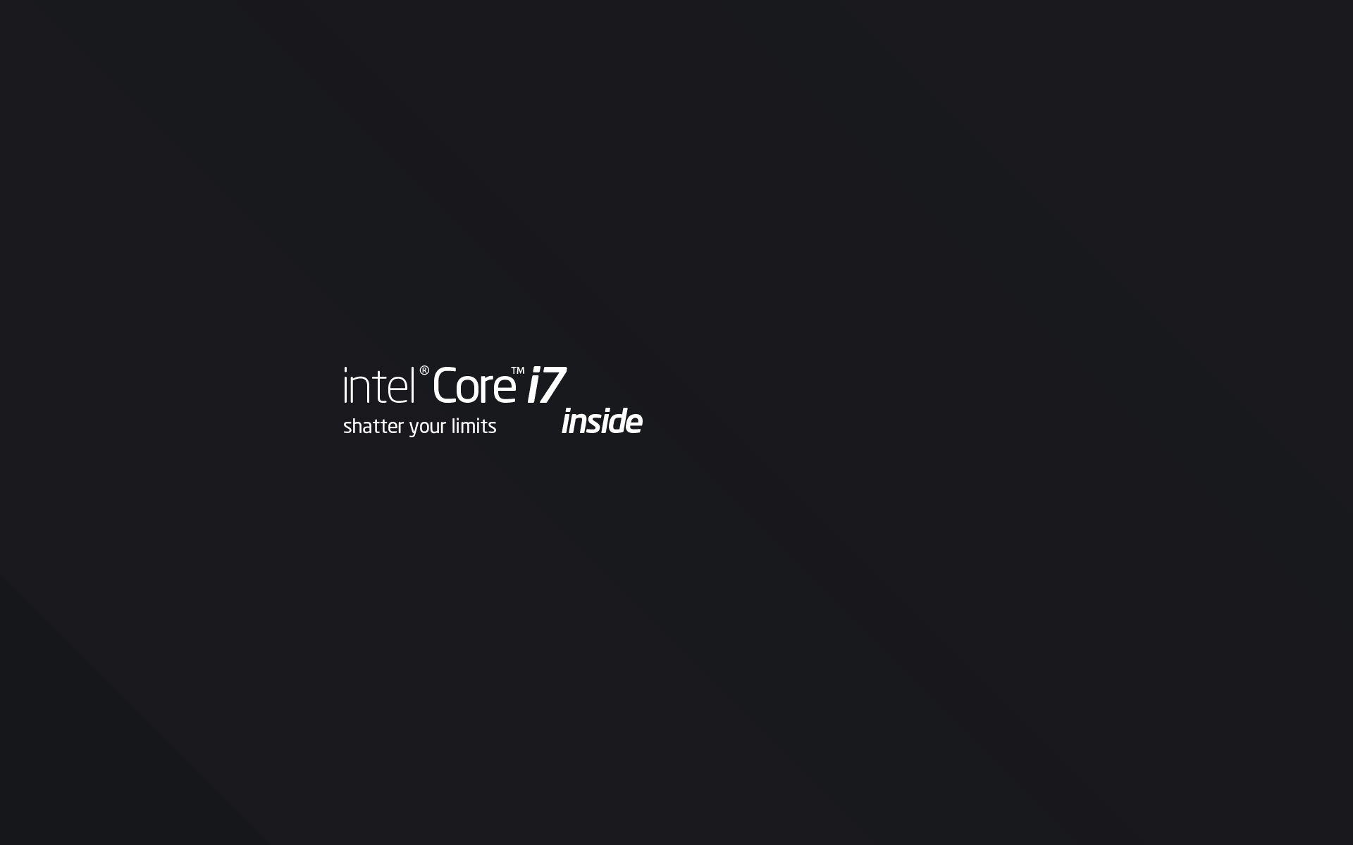 Pin Intel Core I7 Inside Wallpapers