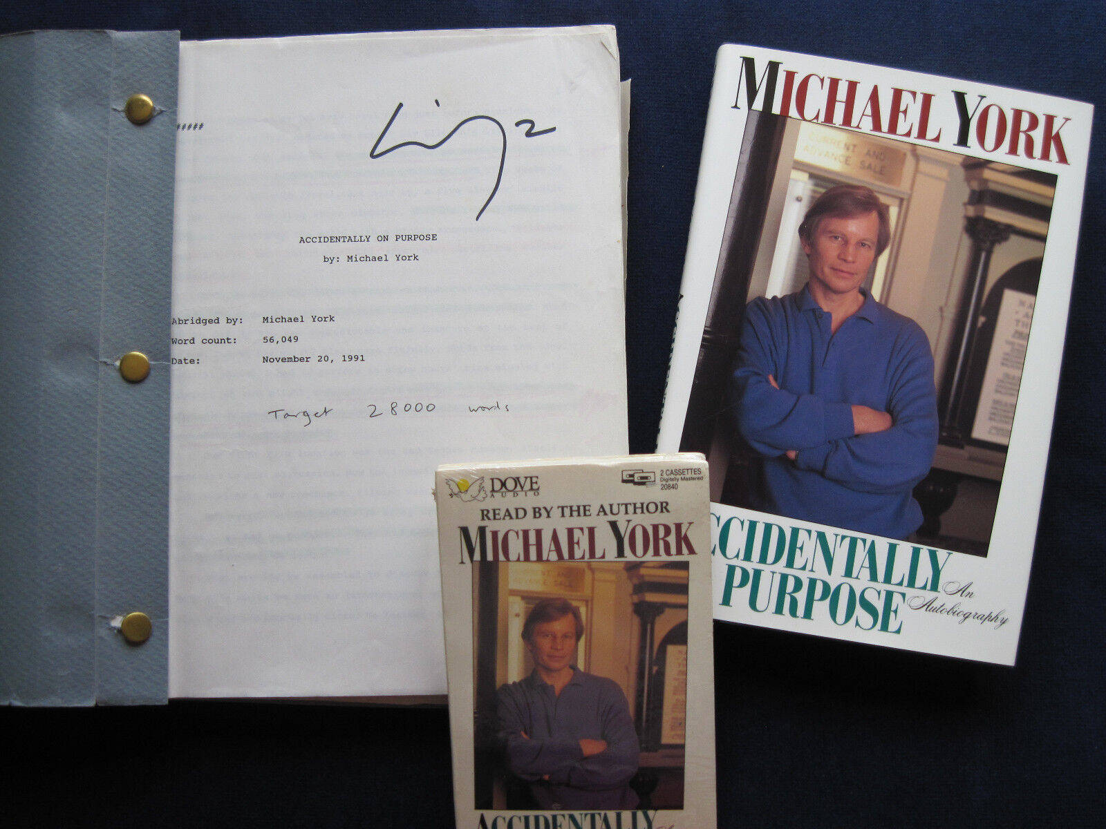 Michael York Book Cover Wallpaper