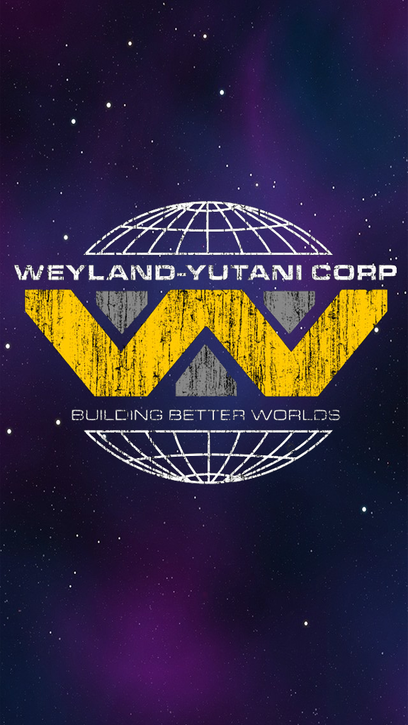 I Made A Simple Weyland Yutani Phone Wallpaper Some Time Ago