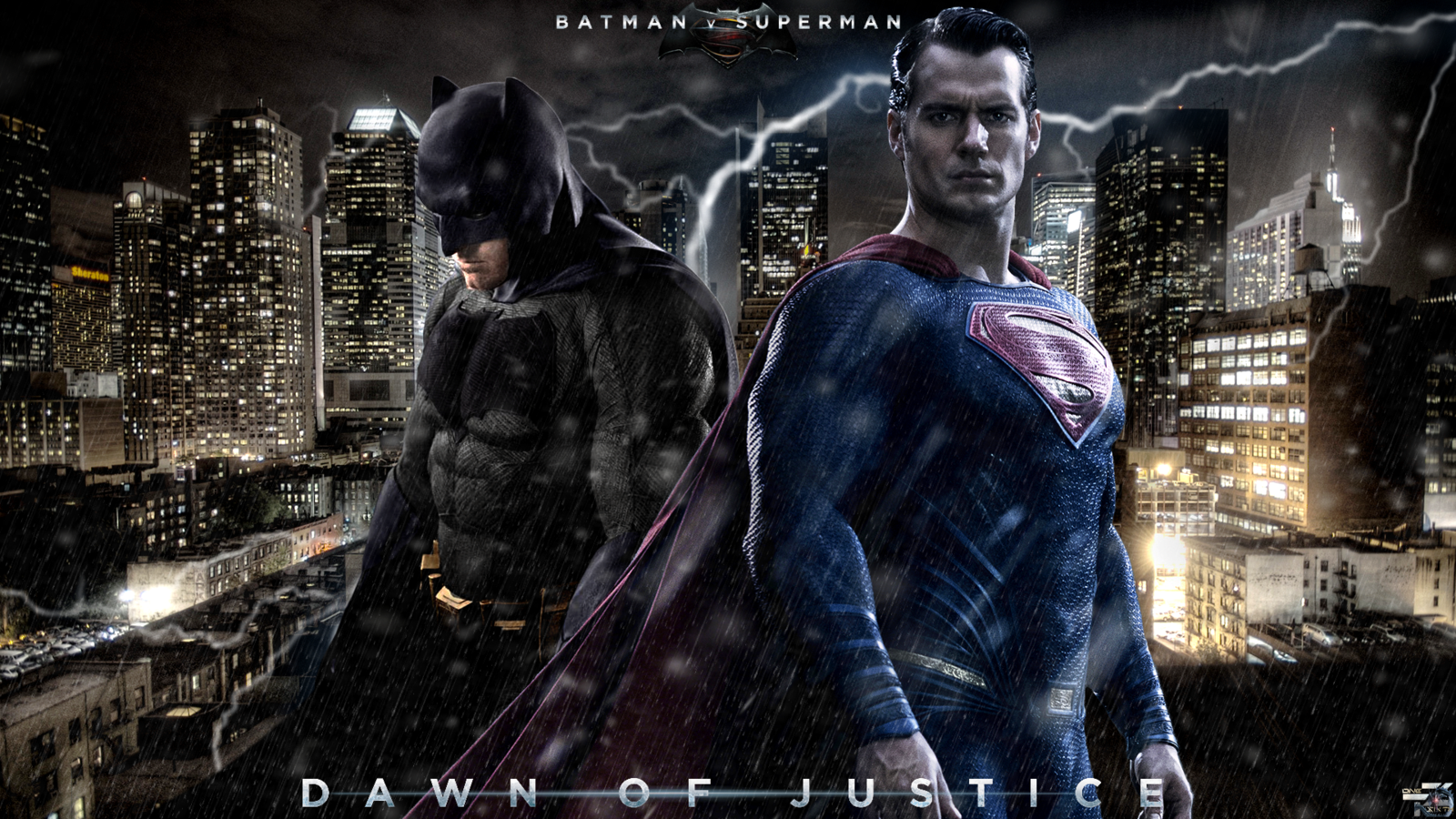 Batman Vs Superman Dawn Of Justice Wallpaper HD Wide