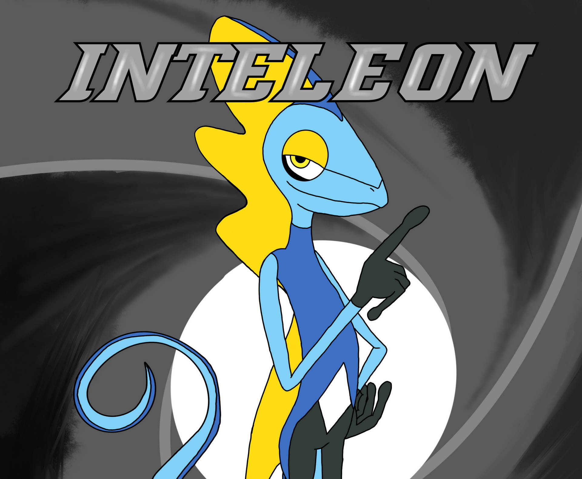 Inteleon Art With Text 217yox4r24052kp8 Wallpaper