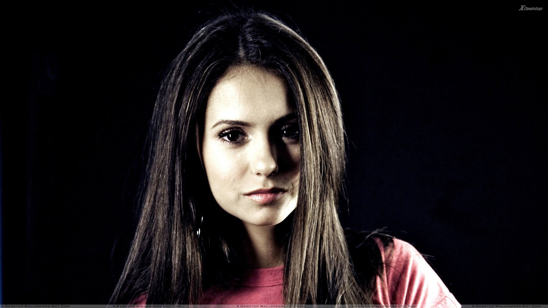 Free download Nina Dobrev Smiling Cute Face And Black Background ...