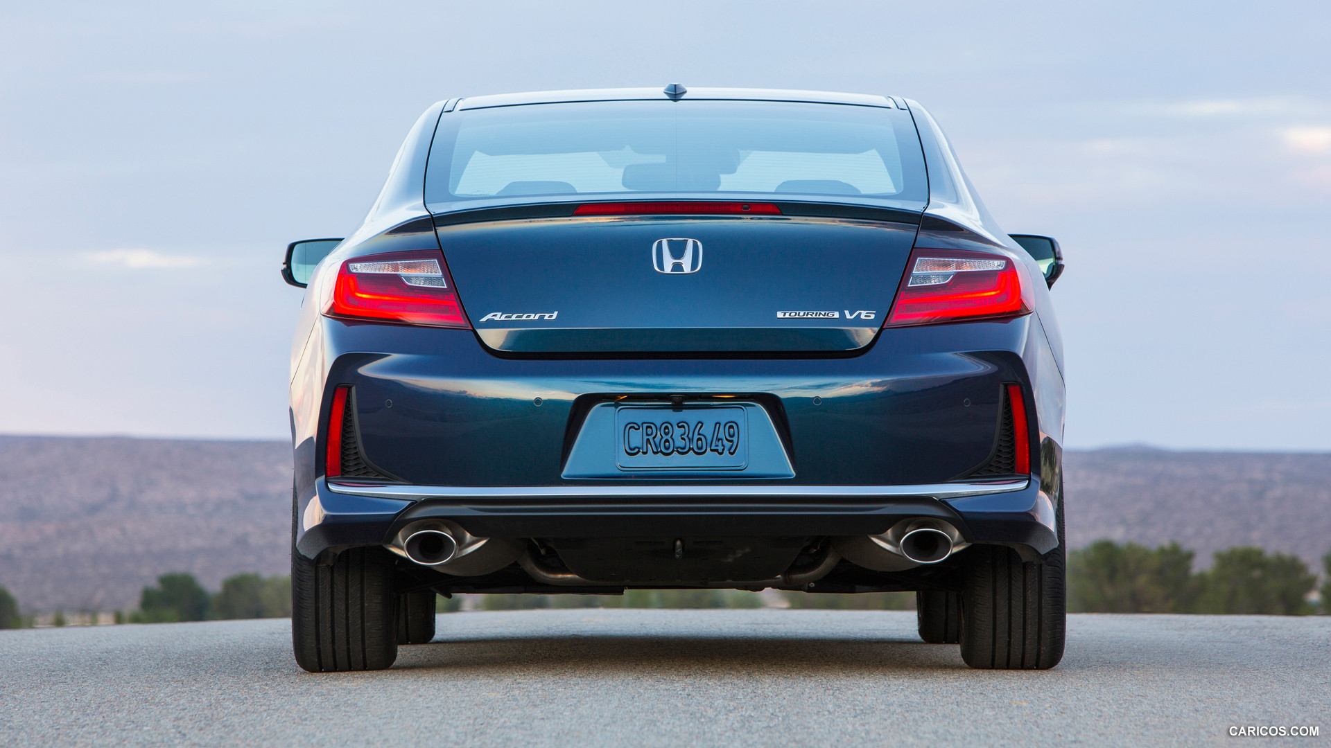 Honda Accord Coupe V6 Touring Rear HD Wallpaper